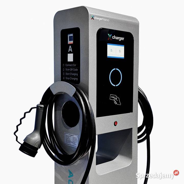 Słupek do ładowania elektryków 44kW mazowieckie Góra Kalwaria