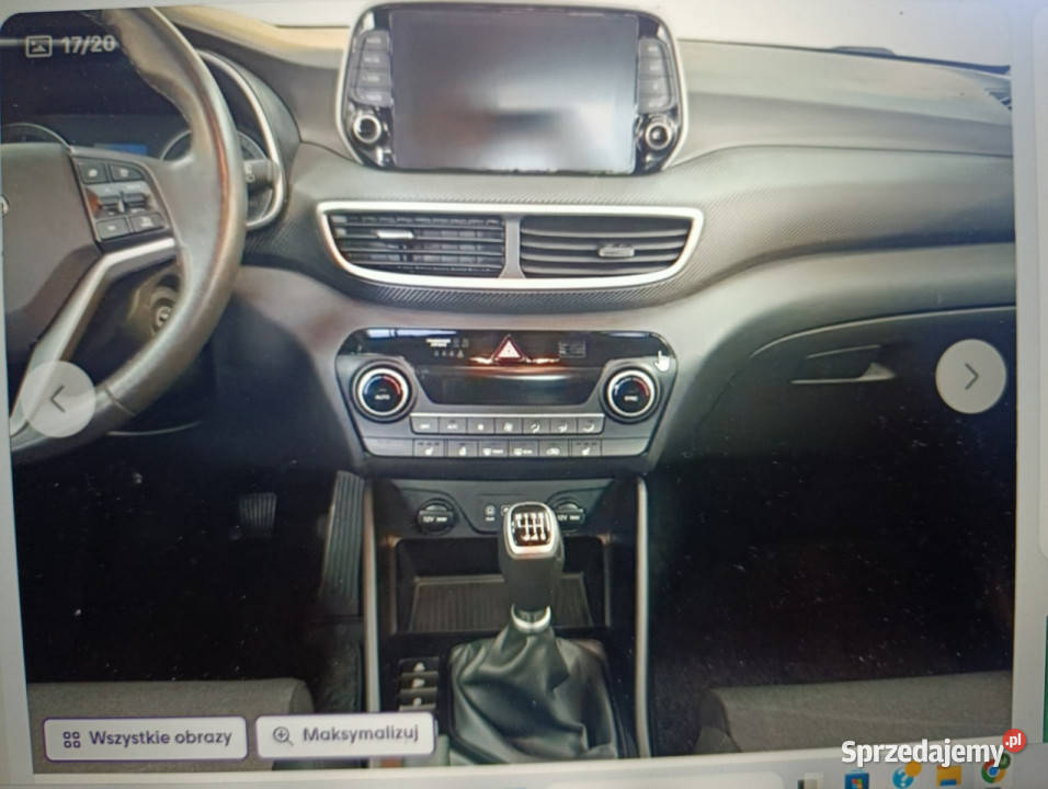 Hyundai Tucson Model 2020 Kamera Nawigacja 132KM Tucson Dulowa