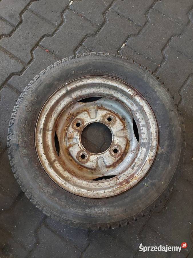Kolo Felga Opona Trabant 4JX13 15570R13 DDR PRL Kłobuck