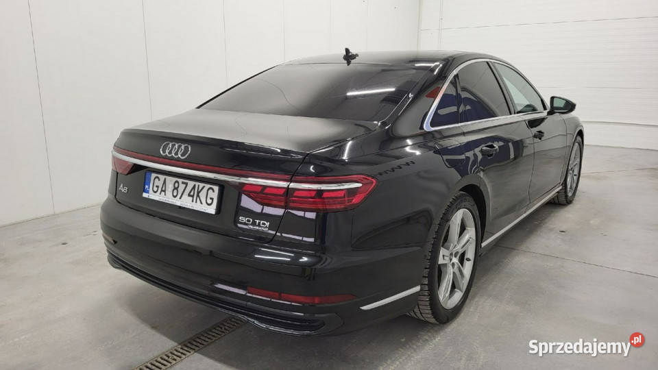 Audi A8 50 TDI mHEV Quattro Tiptr D5 2017 napęd 4x4 Grójec sprzedam