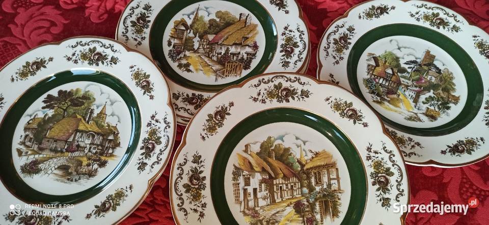 Patera Ascot Service Plate By Wood Sons England pomorskie