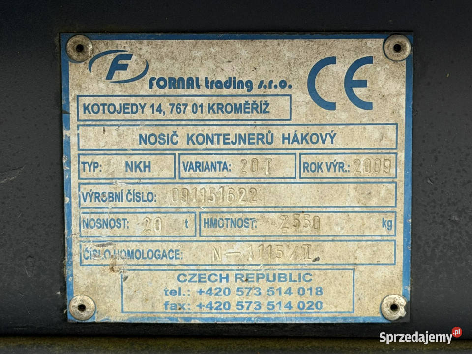 Volvo FE 26300 Hakowiec Napęd 6x2 Oś Skrętna E5 Widełki