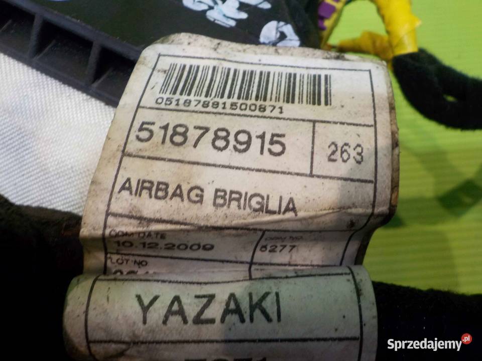 FIAT DOBLO II 10r AIRBAG poduszka pasazera Suków