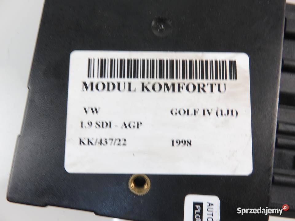 MODUŁ KOMFORTU VW GOLF IV 1J1 1C0962258D