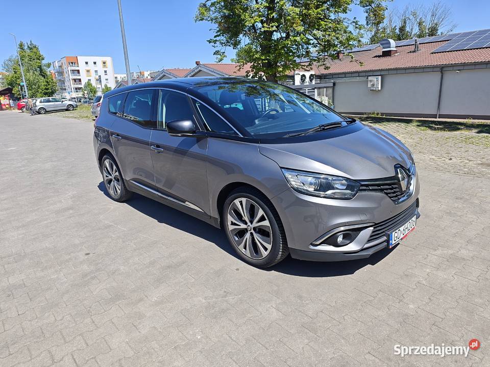 Renault Grand Scenic IV 2018 13tce 140 manual Grand Scenic Gdańsk sprzedam