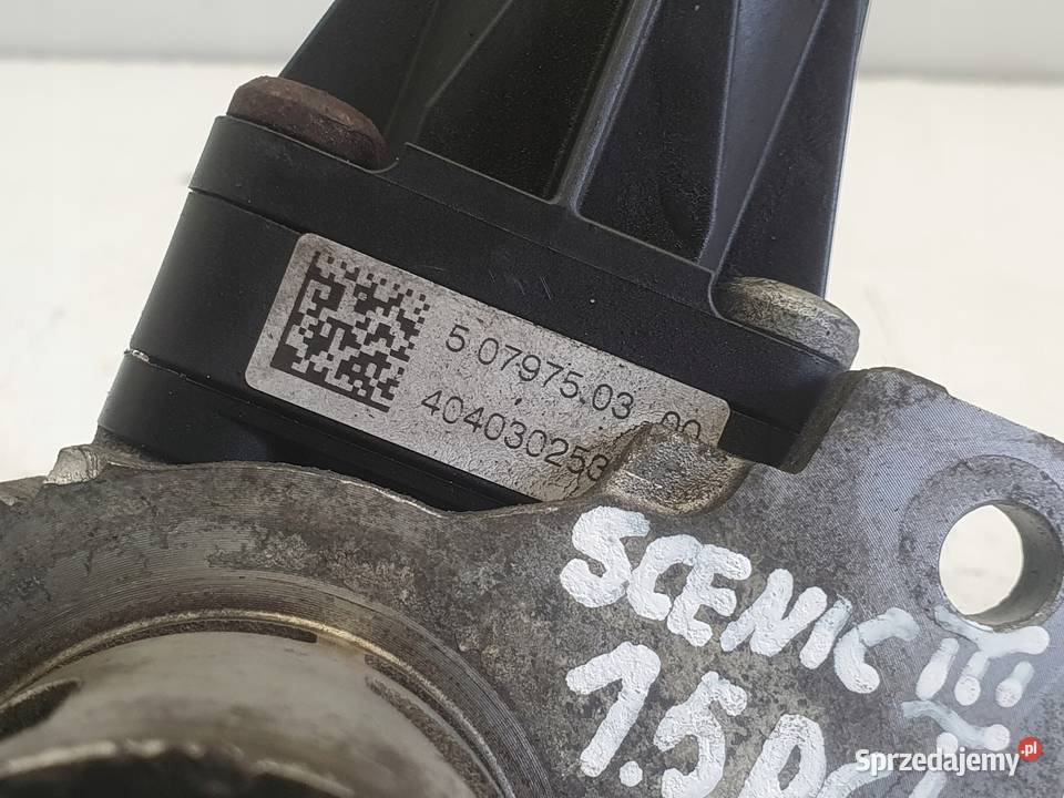 Renault Scenic III 15 DCI ZAWÓR EGR spalin osobowe lubelskie