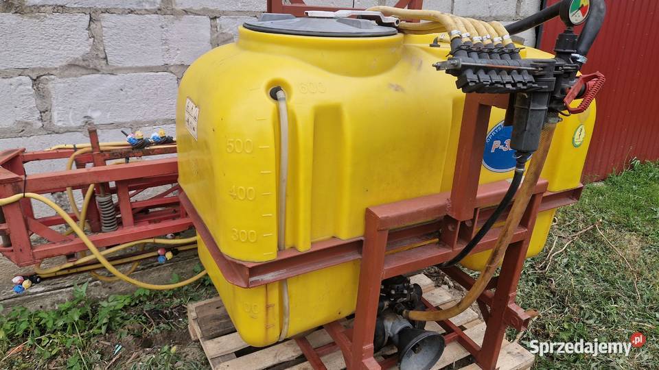 Opryskiwacz Biardzki 600l 12m P3293 nieuszkodzony Łubianka