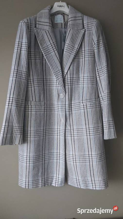 Płaszcz damski z wełną 2 rozmiar L 40 Prymark biały Lublin