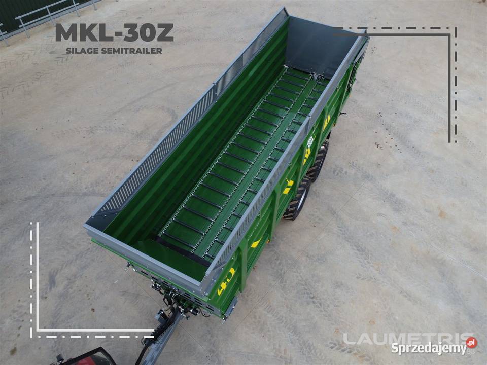 Laumetris Przyczepa objętościowa MKL30Z 40 m nieuszkodzony Białystok