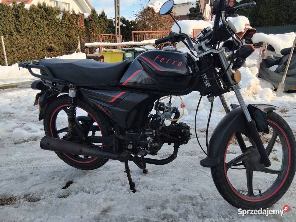 Motorower 50 biegowy aktualne oc i przegląd małopolskie Konina sprzedam