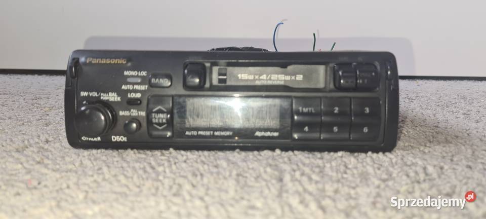 Radiomagnetofon Panasonic D50E Panasonic