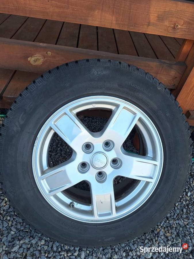 Alufelgi z oponami do Jeep Grand Cherokee lubelskie Majdan Krynicki sprzedam