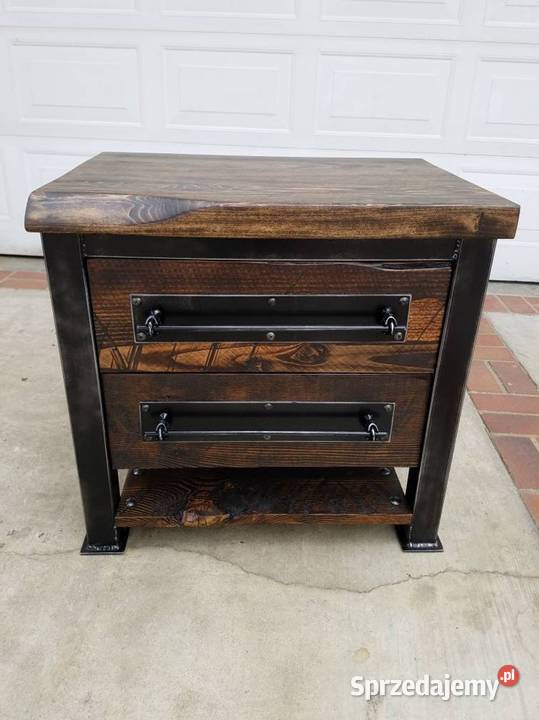 Industrialna komoda ŁazienkowaSzafka nocna loft sprzedam