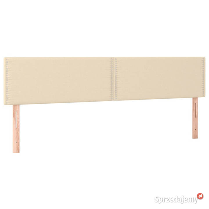 Zagłówek do łóżka z LED kremowy 180x5x7888 Warszawa