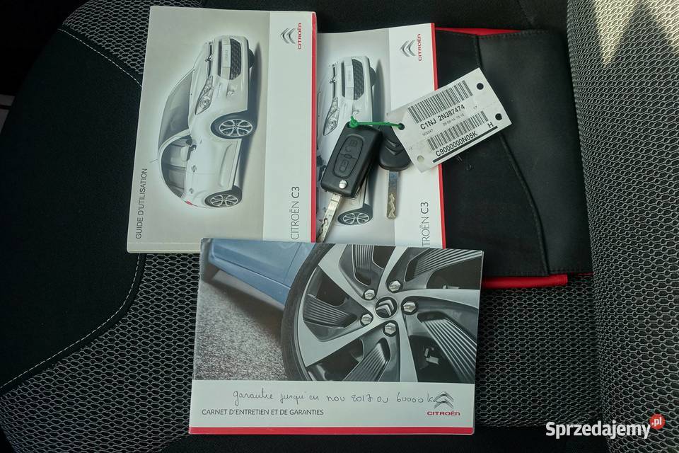 Citroen C3 12 82 LIFT 1 właściciel KSerwisowa poduszka powietrzna śląskie Buczkowice