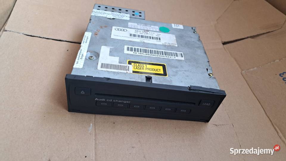 Audi A6 A8 Zmieniarka płyt 4e0 035 111 śląskie Częstochowa sprzedam