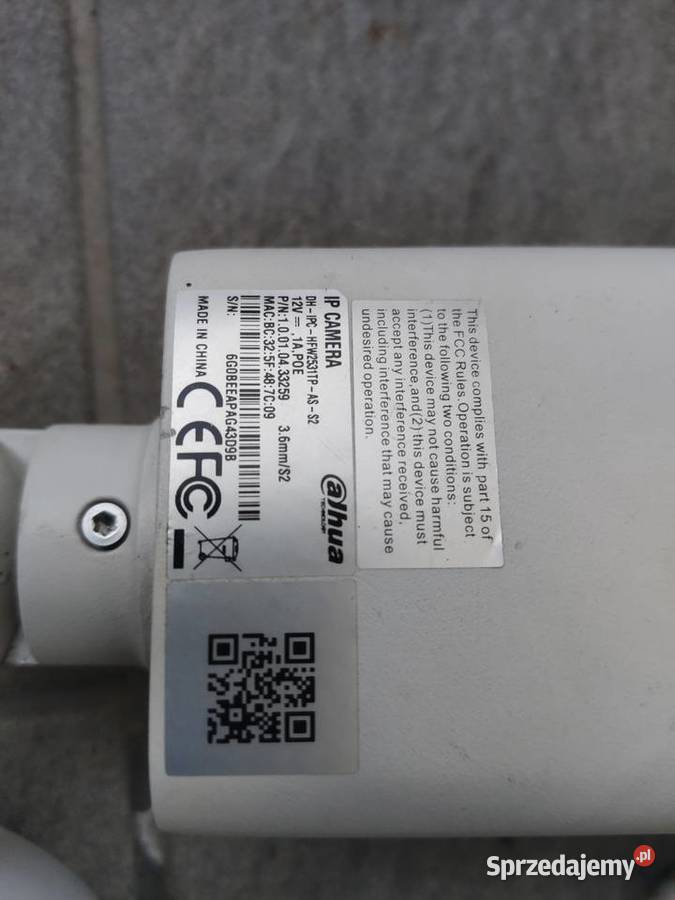 Kamera IP DHIPCHFW2531TPASS2 Dobczyce
