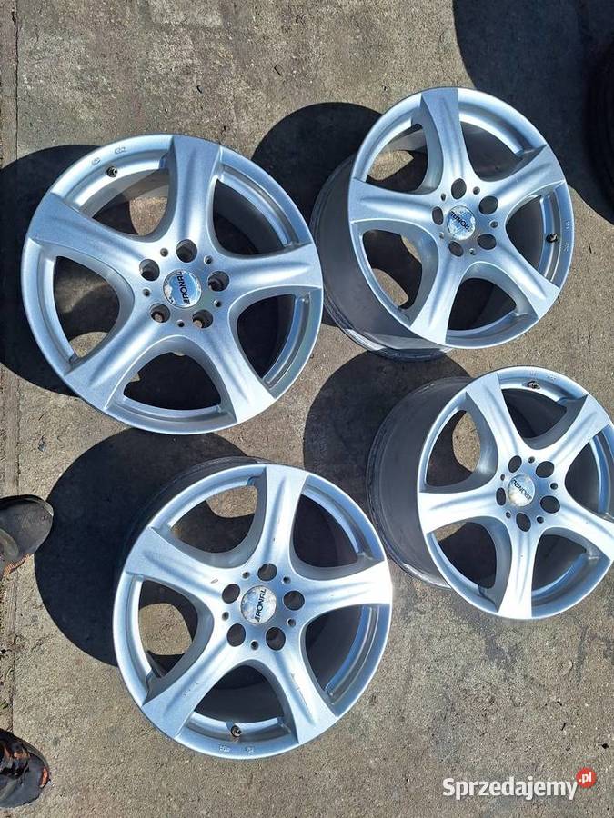 Alufelgi Ronal 5x120 18 ET45 BMW X3 X4 X5 Honda Ronal Choceń