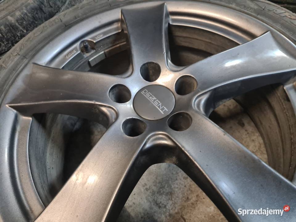 Felgi Dezent tx graphite 17x7j 5x100 Nysa sprzedam