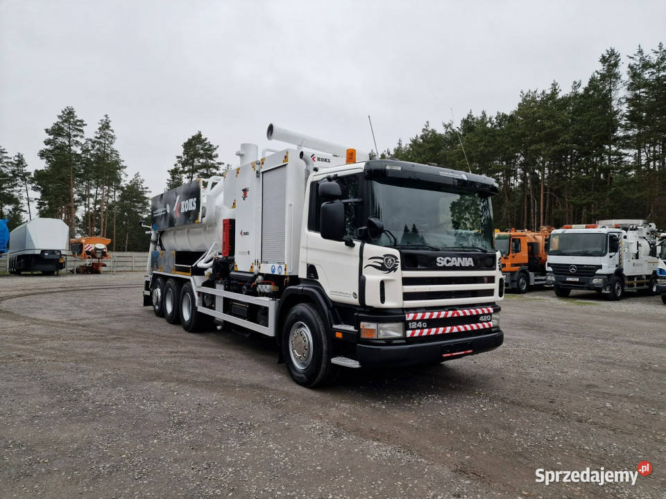 Scania KOKS MultiVac ciśnieniowy z 2 pompami Daleszyce