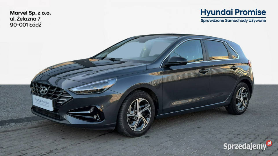 Hyundai i30 10 TGDI 6MT 120 WersjaSmart Pakiet 41464km Łódź
