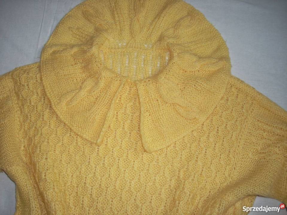 Luźny Sweter Oversize Pastelowy L XL Nowy Sącz