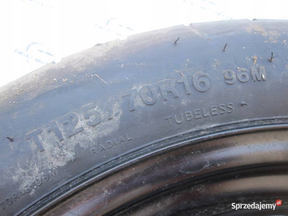 AUDI A3 II 8P GOLF V LEON II koło dojazdowe Kielce