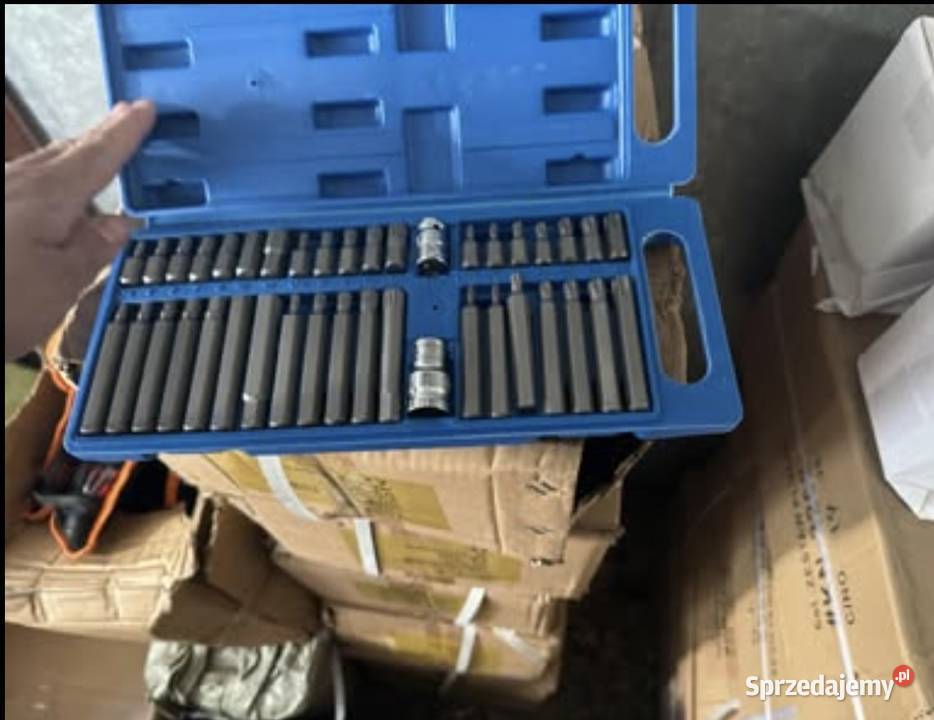 ZESTAW BITÓW KLUCZY IMBUS SPLINE TORX 40 el BITY