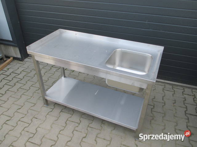 Zlew Gastronomiczny 1 Komorowy Prawa Strona