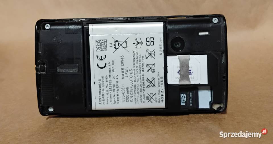 Sony Ericsson Xperia X8 E15 ładowarka bez opolskie