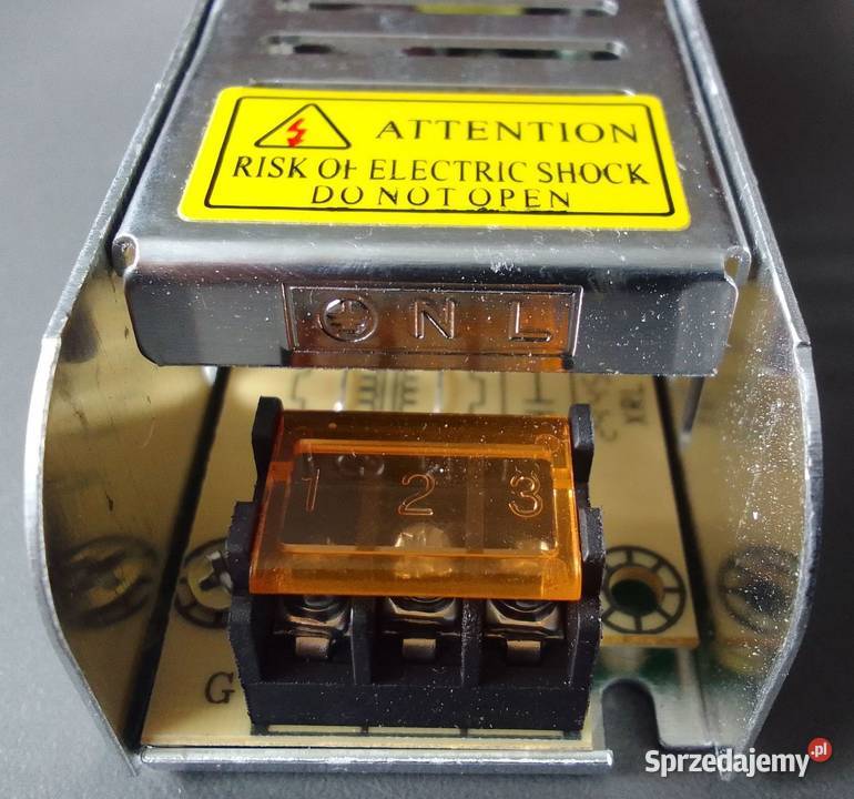 Zasilacz LED modułowy Slim 12V 60W 5A IP20 BERGE