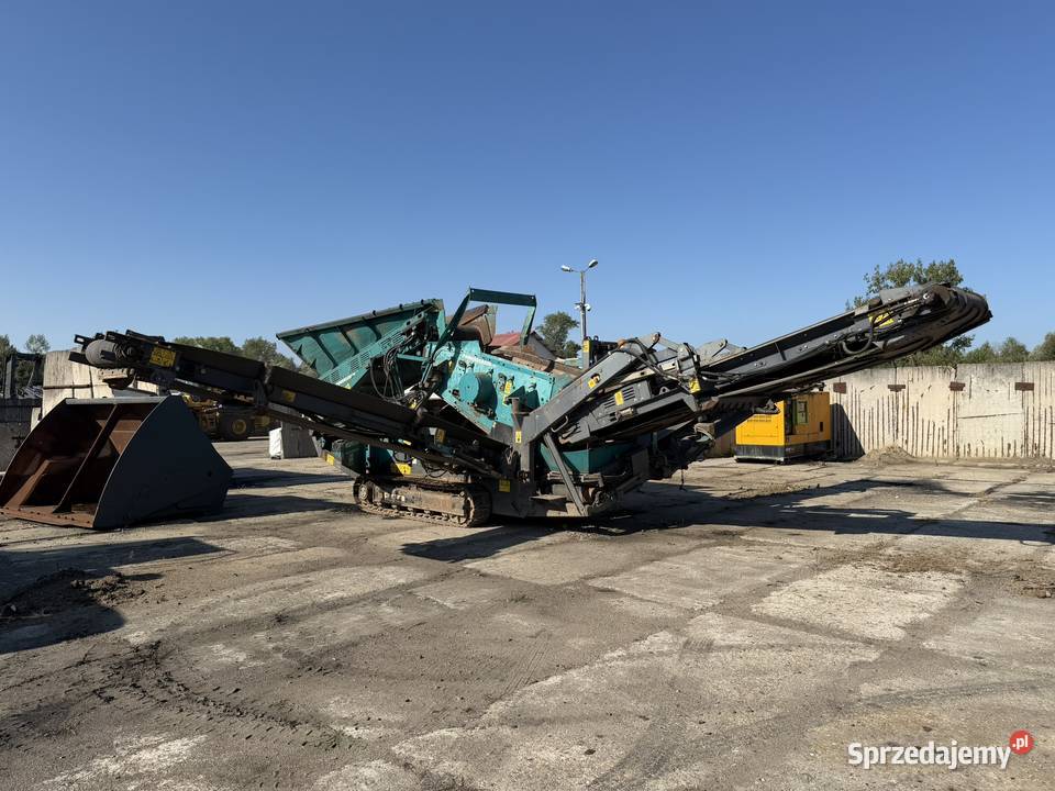 Przesiewacz Powerscreen Warrior 600 Maszyny budowlane Zator