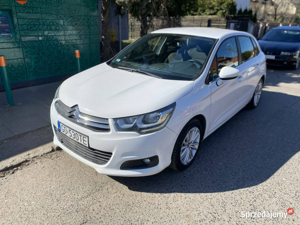 Citroen C4 Citroen c4 LIFT LED Automat EAT6 16 komputer pokładowy Gdańsk