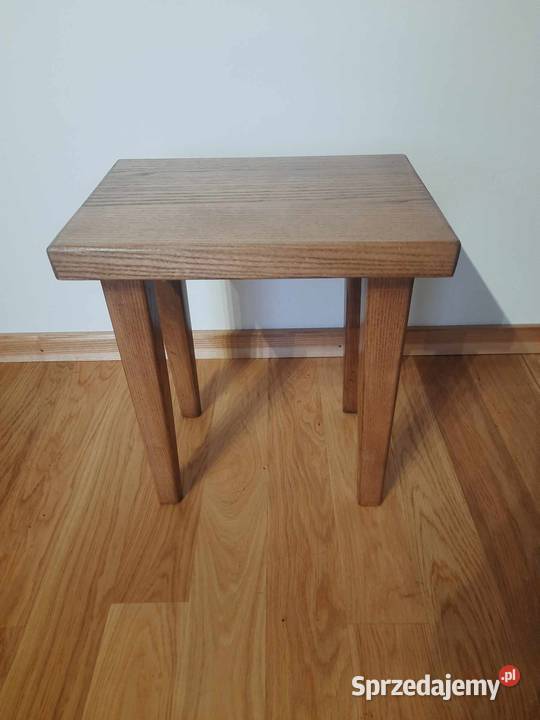 Taboret drewniany Hokery