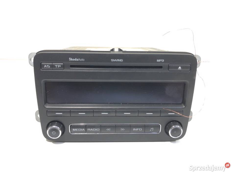 RADIO SKODA ROOMSTER 5J0035161C 0615 ODTWARZACZ osobowe podkarpackie