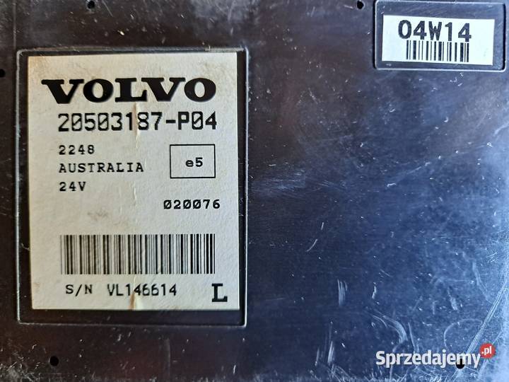 20503187P04 Sterownik Modul Poduszek Volvo dostawcze Zawichost