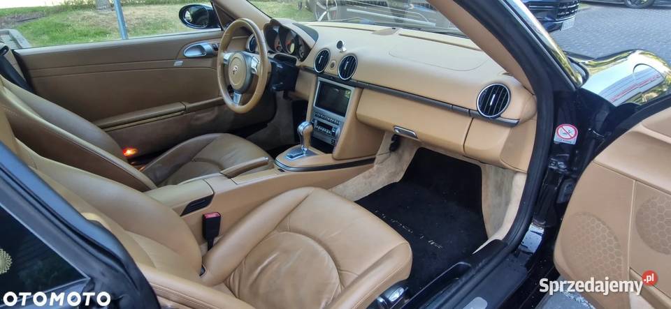 Porsche Cayman 2009r stan nowyjasne wnętrze elektrycznie ustawiane fotele Gdańsk