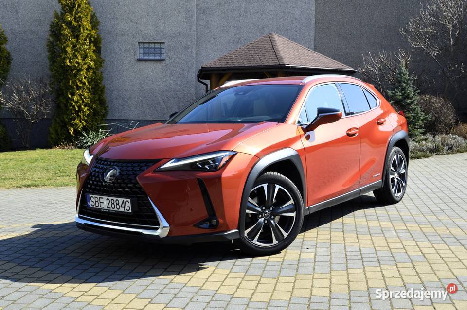 Lexus UX Salon Polska Bogata wersja wyposażenia łopatki zmiany biegów śląskie Siewierz