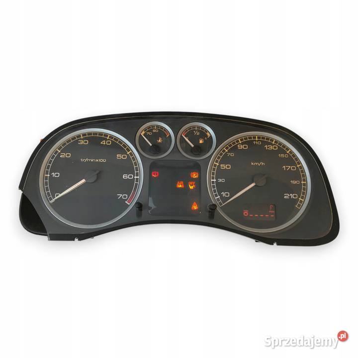 LICZNIK ZEGARY P9645768480 Peugeot 307 16 20 16V osobowe Chełm sprzedam