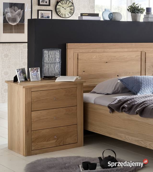 WOODLAND DĘBOWA SZAFKA NOCNA RABAT 50 255cm Biskupiec