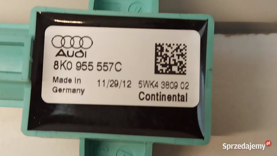 AUDI A4 B8 CZUJNIK UDERZENIOWY 8K0955557C