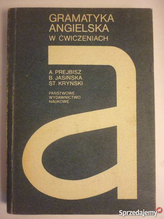 GRAMATYKA ANGIELSKA W ĆWICZENIACH PREJBISZ Elbląg sprzedam