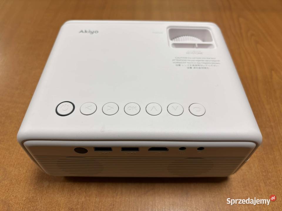 Projektor AKIYO O7 Biały Komplet warmińsko-mazurskie Elbląg