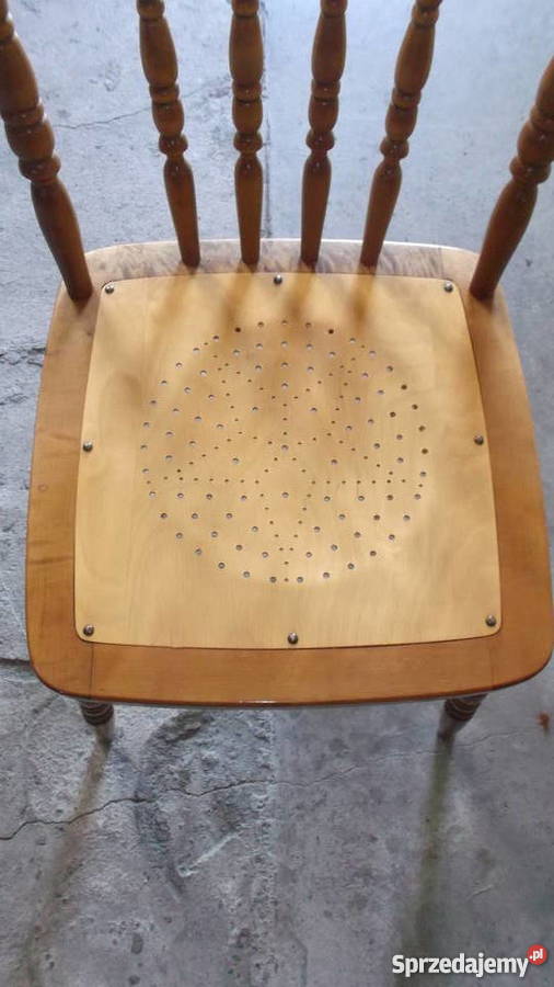 Krzesła drewniane opolskie Kluczbork