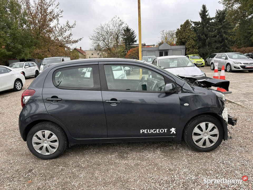 Peugeot 108 10 benzyna 68KlimaKamera cofaniaRej Warszawa