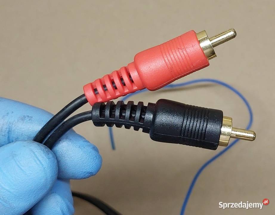 ADAPTER ZŁĄCZE ISO AUDIO VIDEO 2X RCA CINCH osobowe dolnośląskie Mielęcin sprzedam