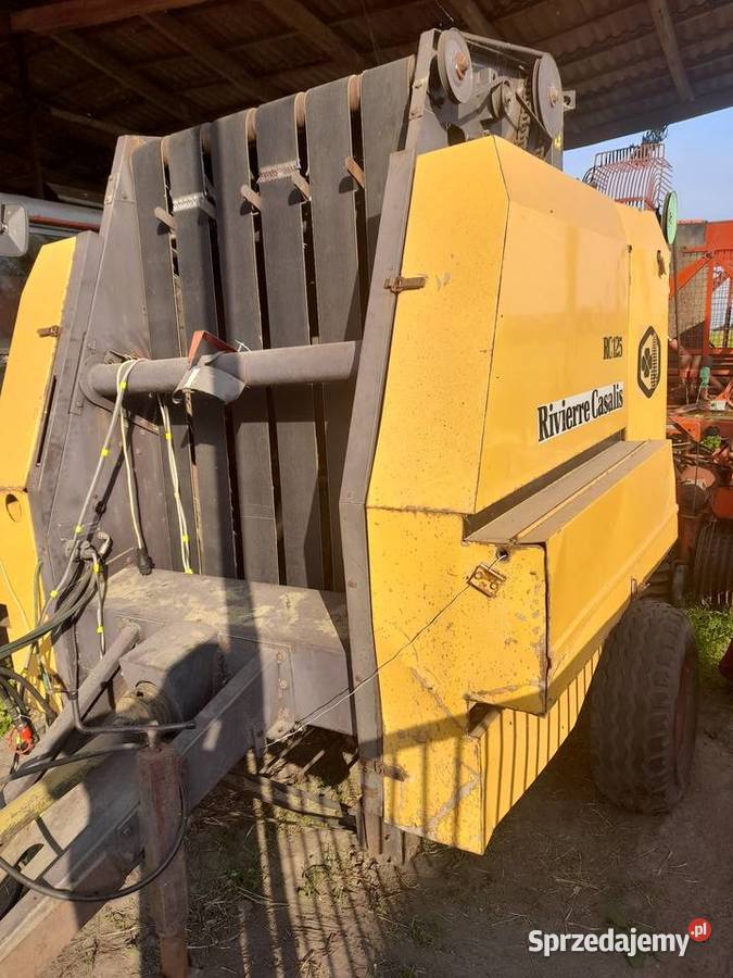 Prasa rolująca Rivierre casalis 125 Nowe pasy nieuszkodzony Włocławek