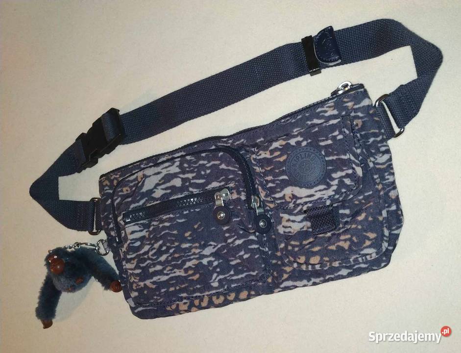 Nerka Saszetka Kipling Presto Fioletowy Kamuflaż Lublin