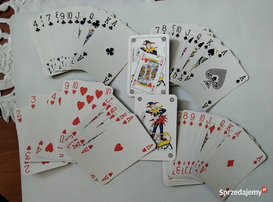 52 sztuki karty do gry Żory