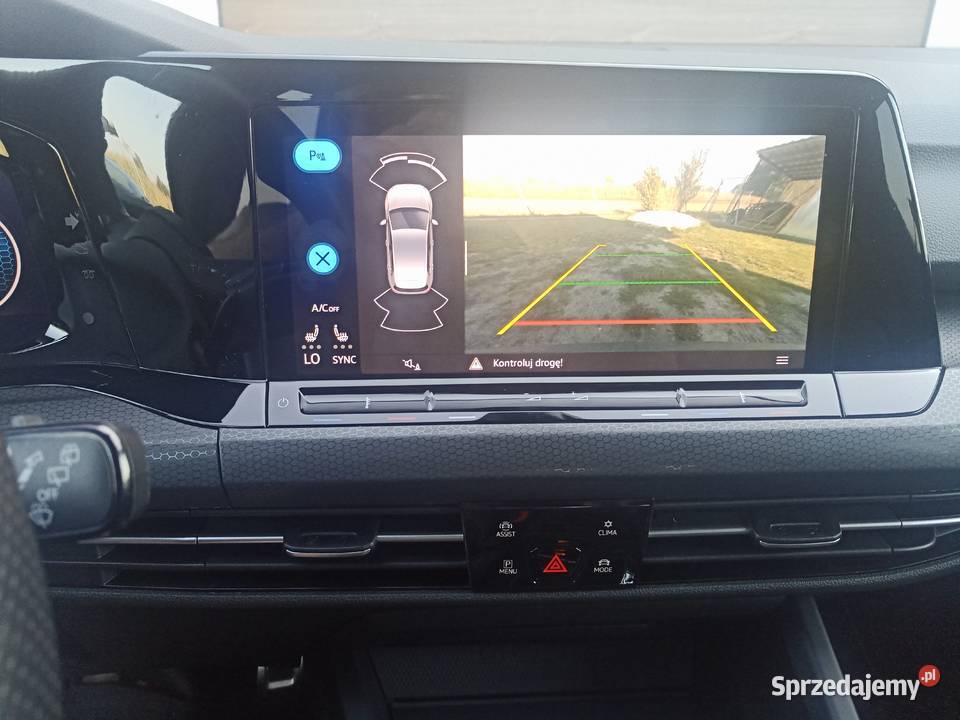 Golf VIII 20 GTD DSG Bezwypadkowy Radar Led odtwarzacz DVD Wąbrzeźno